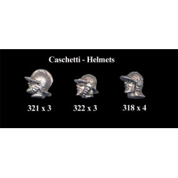 Heads With Helmet XVI Century