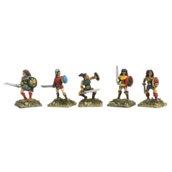 Amazons with sword and shield