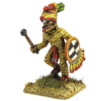 Aztecan warrior of 'Wolves' or 'Coyotes' rank
