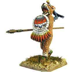 Aztecan warrior of 'Puma' or 'Jaguar' rank