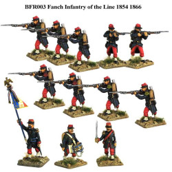French Line infantry (3) 1854 - 1866