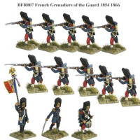 French Grenadiers of the Guard 1854-1866, firing