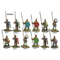 Normans or Saxons with spears
