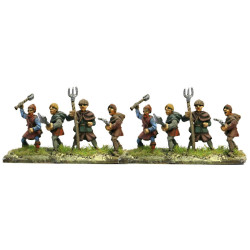 Peasants with assorted weapons