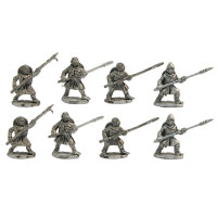 Light infantry, spear forward. XII century