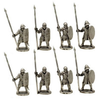 Heavy Infantry with Lance and Shield 1315 - 1365 (kickstarter campaign only)