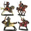 Heavy Cavalry, Ghulam or Mamelukes, galloping horses (4 variants