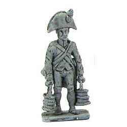 Artilleryman, two cornered hat, 02