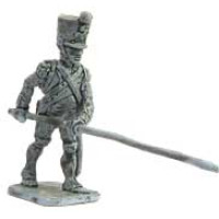 Artilleryman, Shakó, with lever