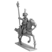Standard Bearer of Hussars with Shakó, charging