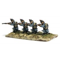 Line infantryman kneeling, firing