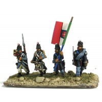Line infantry command group