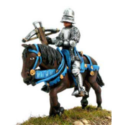 Mounted Crossbowman with sallet