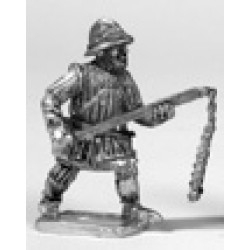 Infantryman, quilted body-armoured, kettle hat