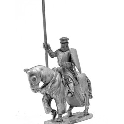 Knight XIII Century with lance and shield