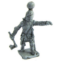 Italian knight, dismounted with axe, 1350