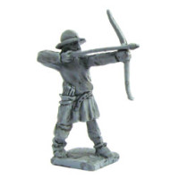 German archer 1250-1300, aiming