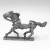 N003 - Light horse, galloping (stretched) 