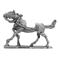 French Artillery Train horse, galloping (Front)