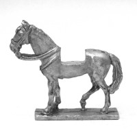 Heavy horse with staggered legs