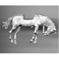 Horse for 19th century figures, died