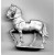 N080 - Heavy horse for medieval knight, uncovered, walking� 