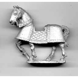 Horse with leather boiled cover 1400-1500