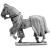 N087 - Covered war horse 1180 - 1350, wolking 