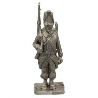 Piedmontese infantryman with campaign uniform, standing,