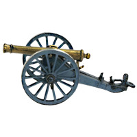 16 pd cannon model 1844 on the 'Cavalli' carriage