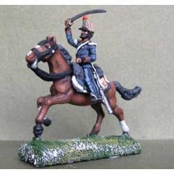 Officer of Lancers or Light Cavalry Regiment, charging