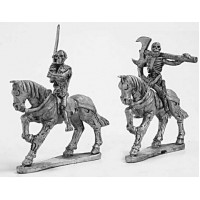 Skeleton cavalry with two hand weapons 2