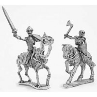 Skeleton cavalry with hand weapons and shield 1