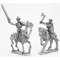 Skeleton cavalry with hand weapons and shield 1